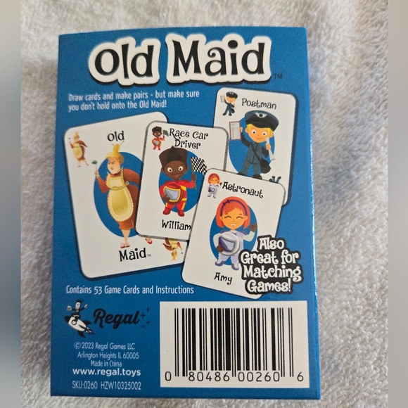 Old Maid Playing Cards - Picture 2 of 2